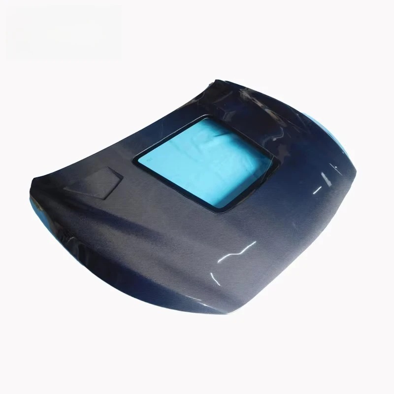 New Carbon Fiber Hood Bonnet Cover for Q50 with Engine Hoods Clips and Screws